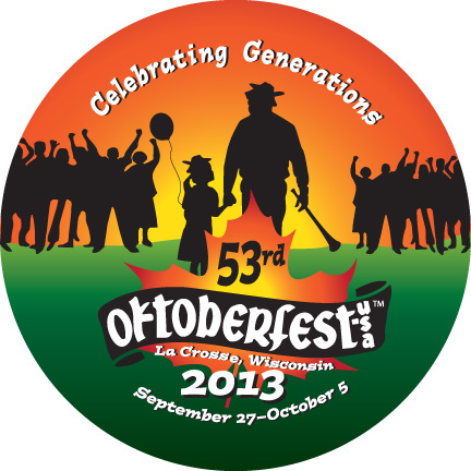2013 La Crosse Oktoberfest button