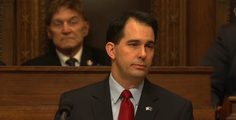 Gov. Scott Walker, during his State of the State address 1/22/2014