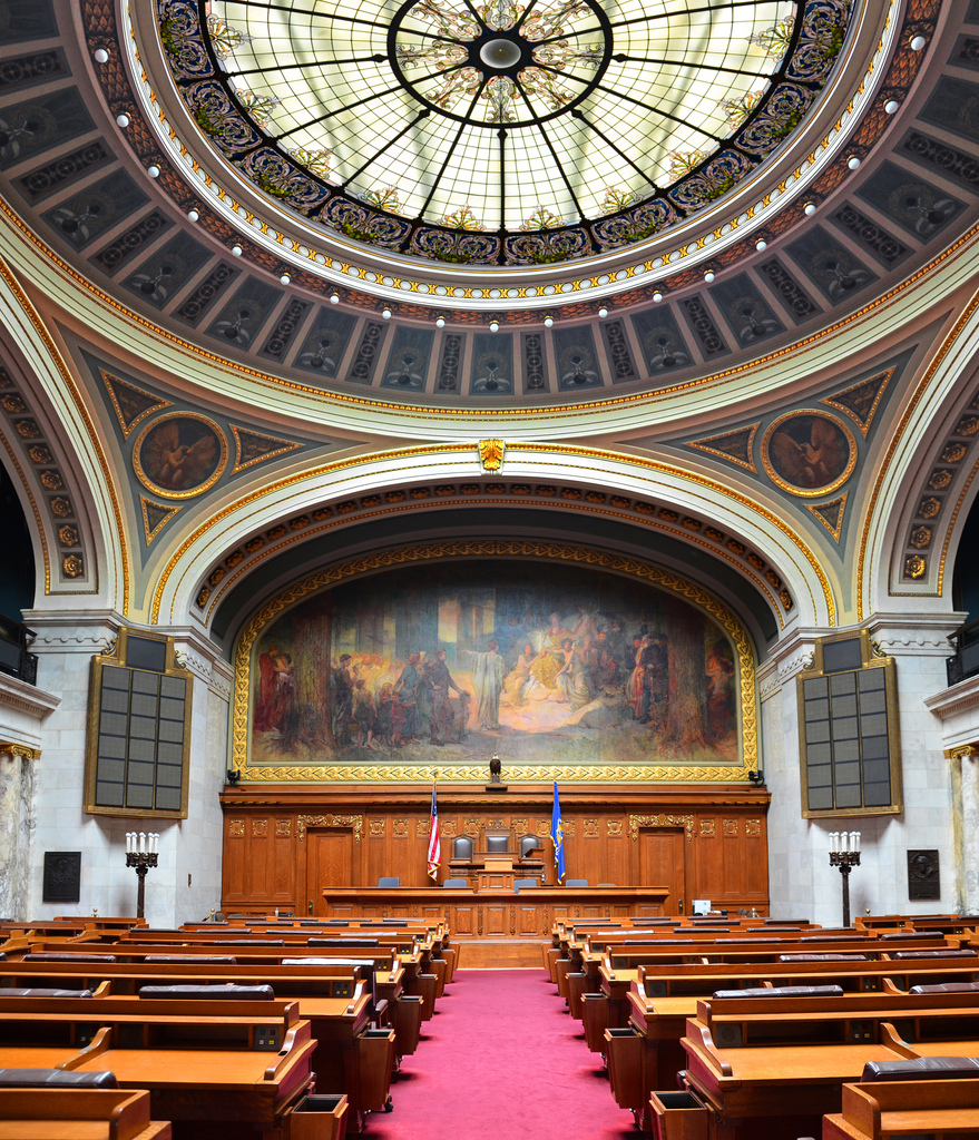 Assembly chambers in the Wisconsin Capitol