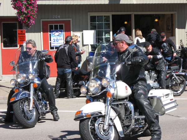 Motorcycle rally brings much-needed boost to small town economy