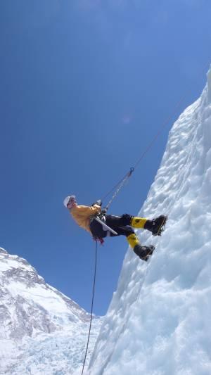 Climber makes final push to hit ultimate peak
