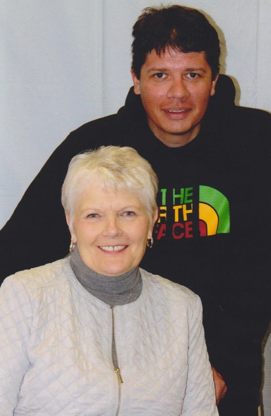 Dianne Hendrickson and her son Eric, a sex offender confined to Sand Ridge Secure Treatment Center.