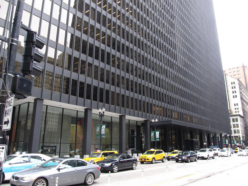 Dirksen Federal Court building, in Chicago