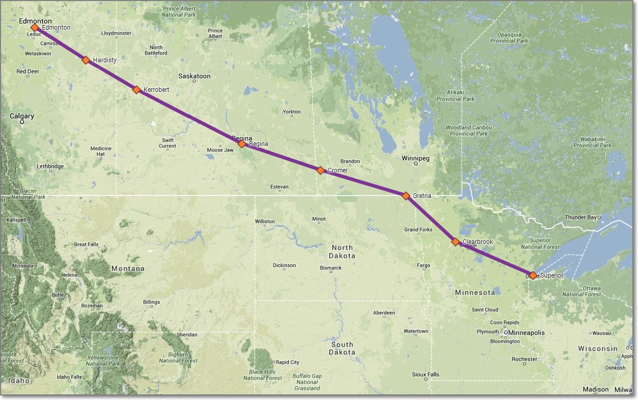 Enbridge Energy's Line 3 pipeline
