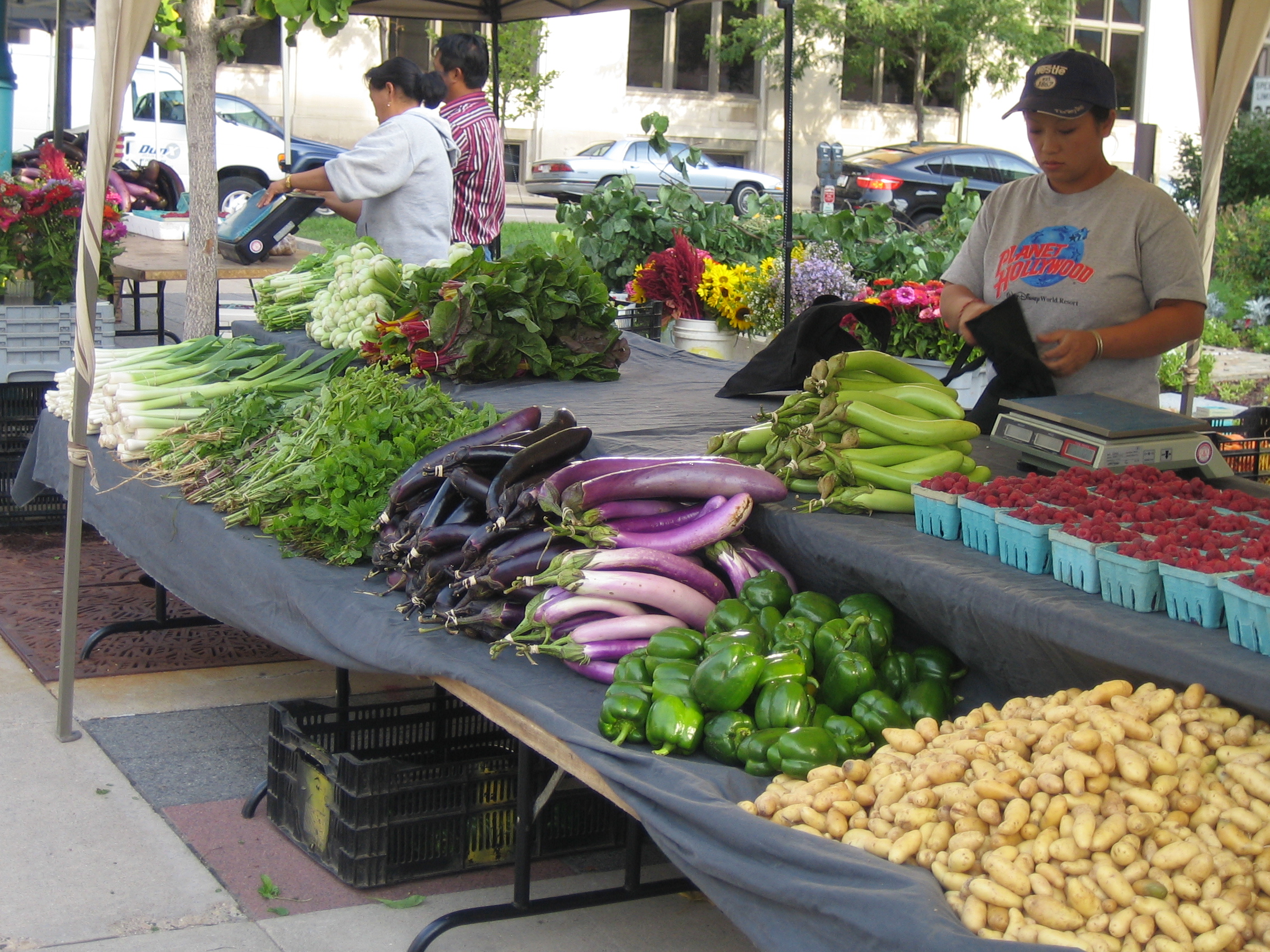 Farmers Market on Madison's Capitol Square