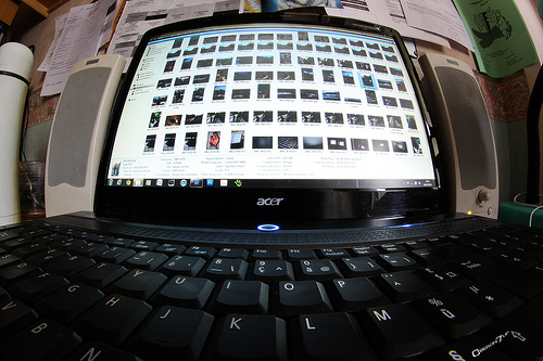 computer, photo by Flickr user Oberon7up