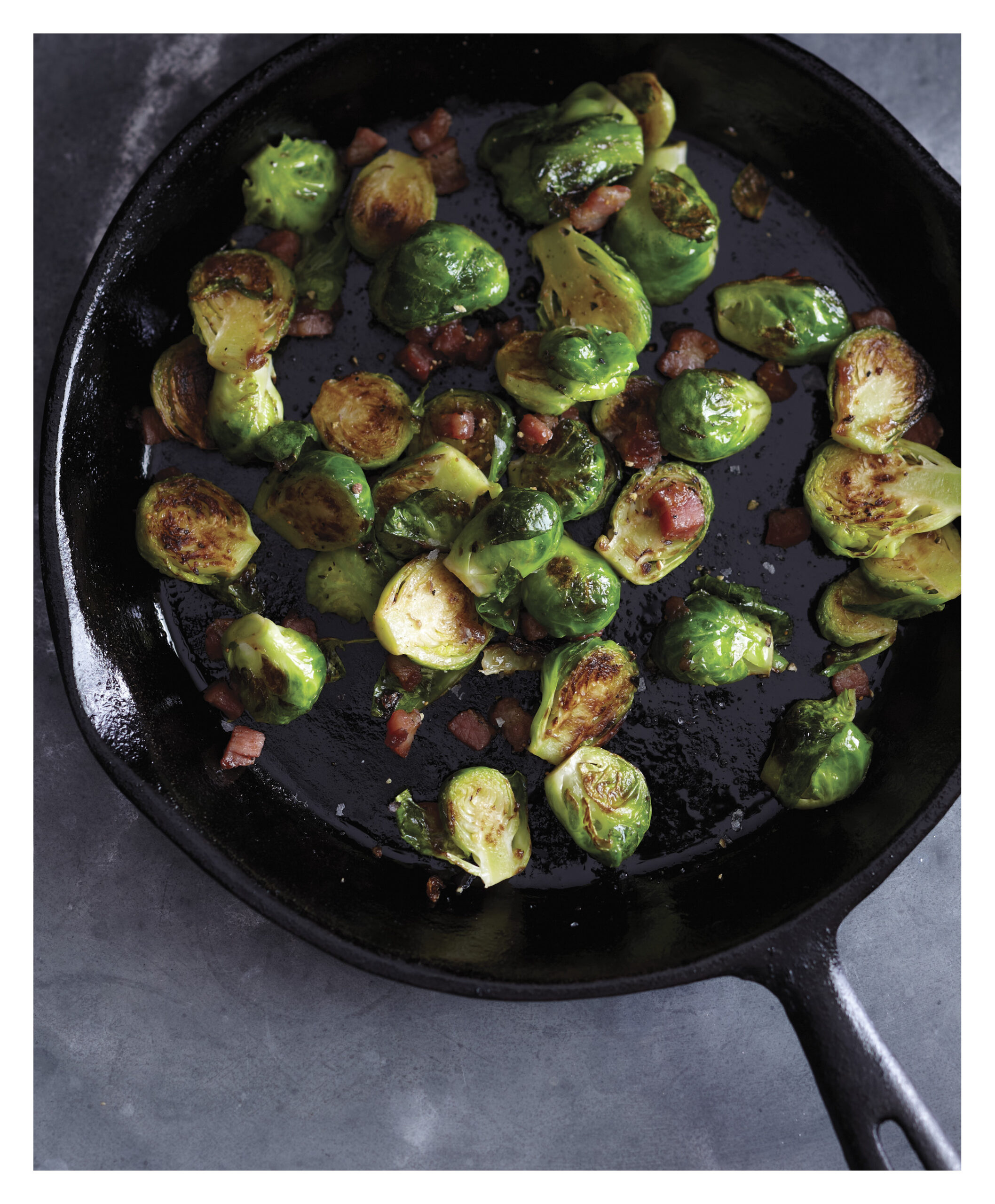 Charred Brussels Sprouts, from Brassicas