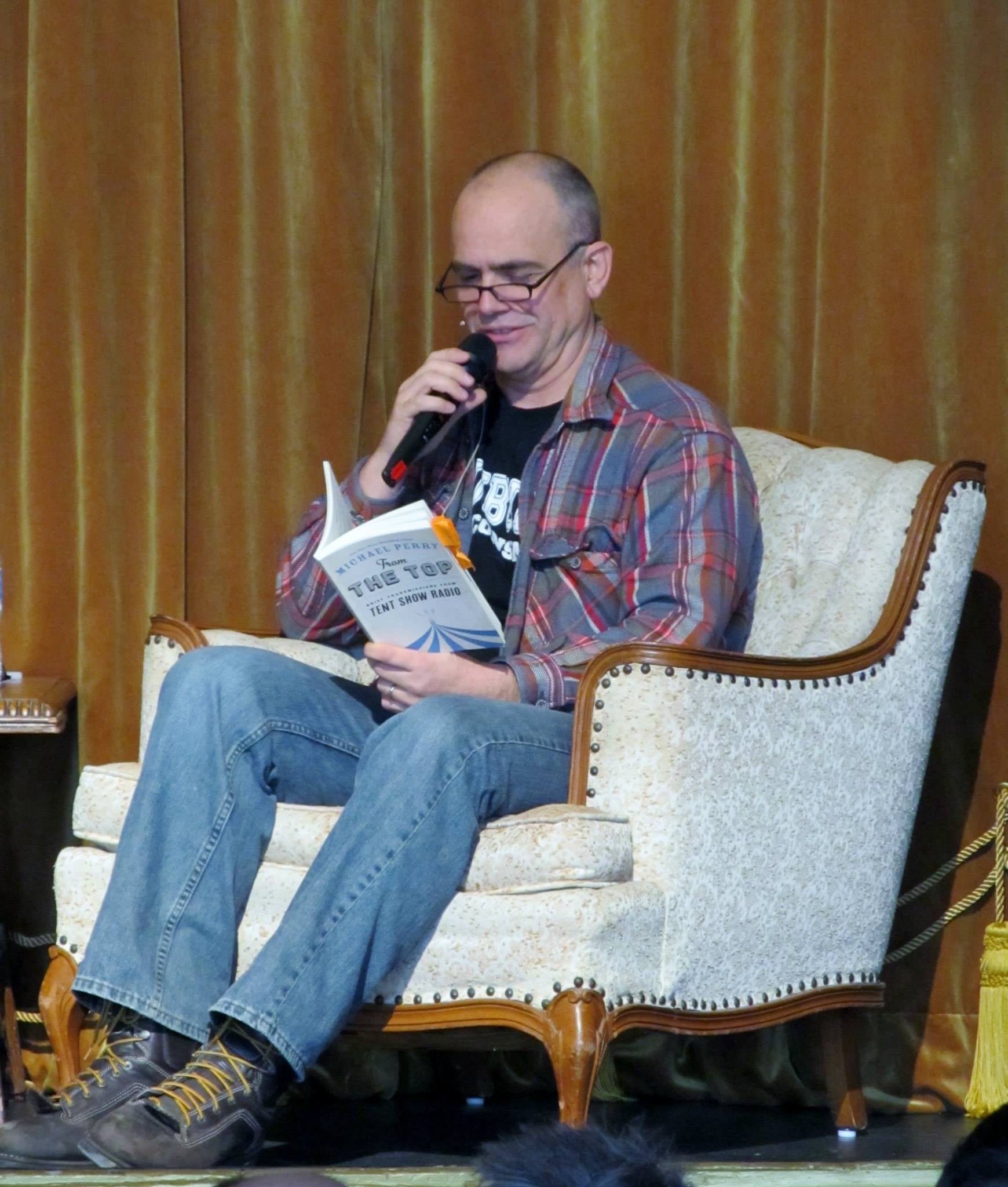 Michael Perry. Photo: Andrew Braman-Wanek.