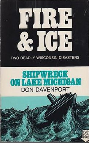 Shipwreck on Lake Michigan by Don Davenport