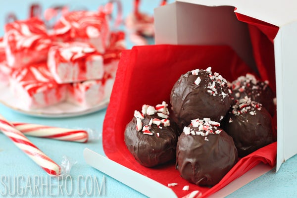 hot chocolate truffles, Elizabeth LaBau