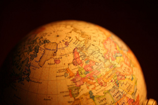 world map, Photo: PhotoGraham (CC-BY-NC-SA).