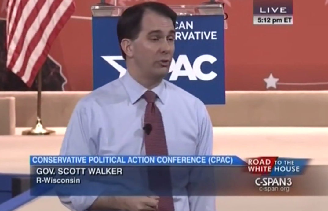Walker: ‘If I Can Take On 100K Protesters, I Can Do The Same’ With Islamic Terrorists