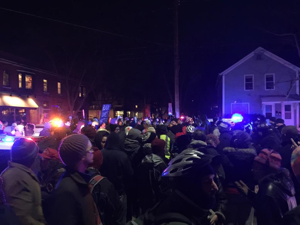 Police Shooting Of Black Teenager Leads To Protest In Madison
