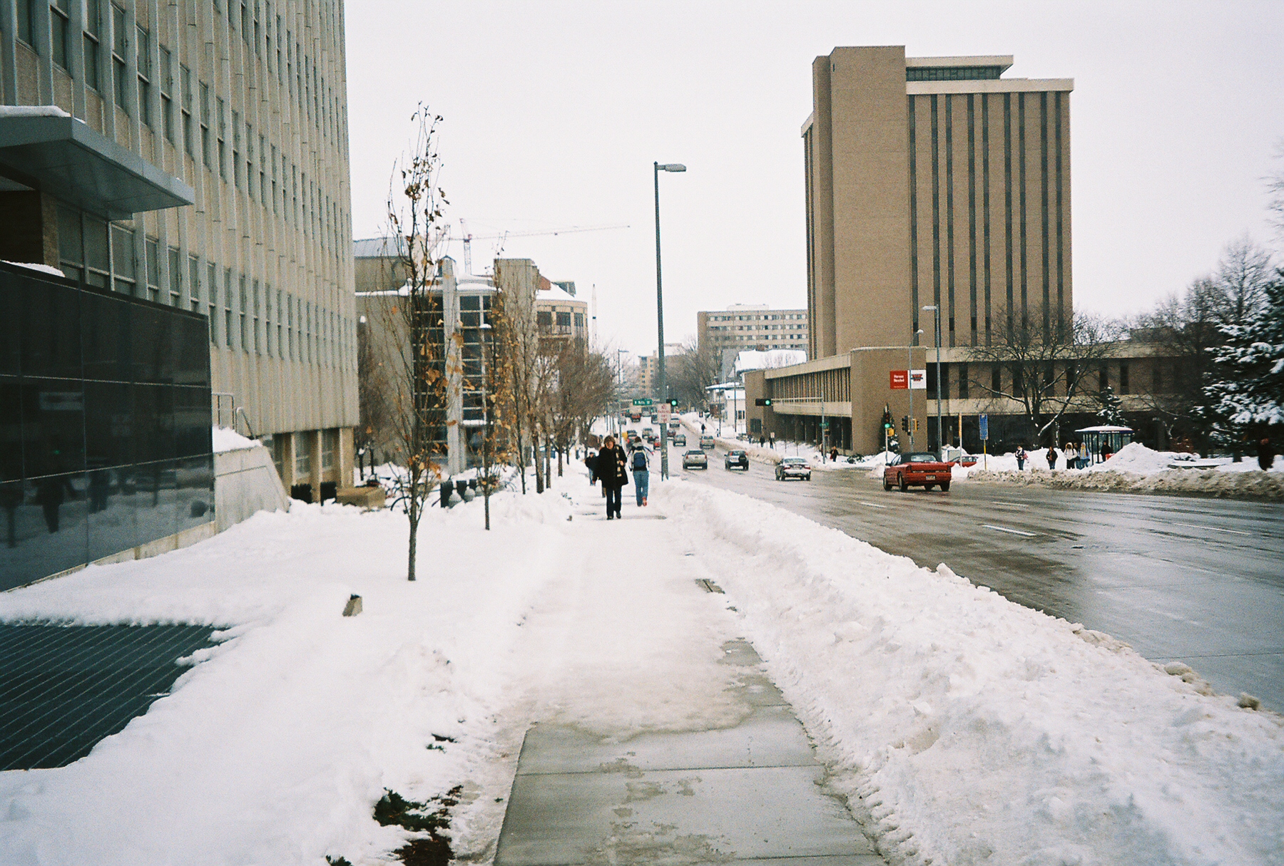 UW-Madison campus in winter