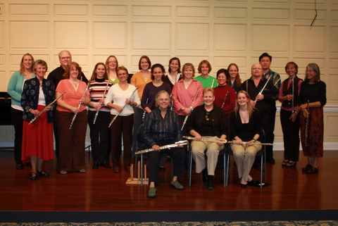 Photo of Madison Flute Club members