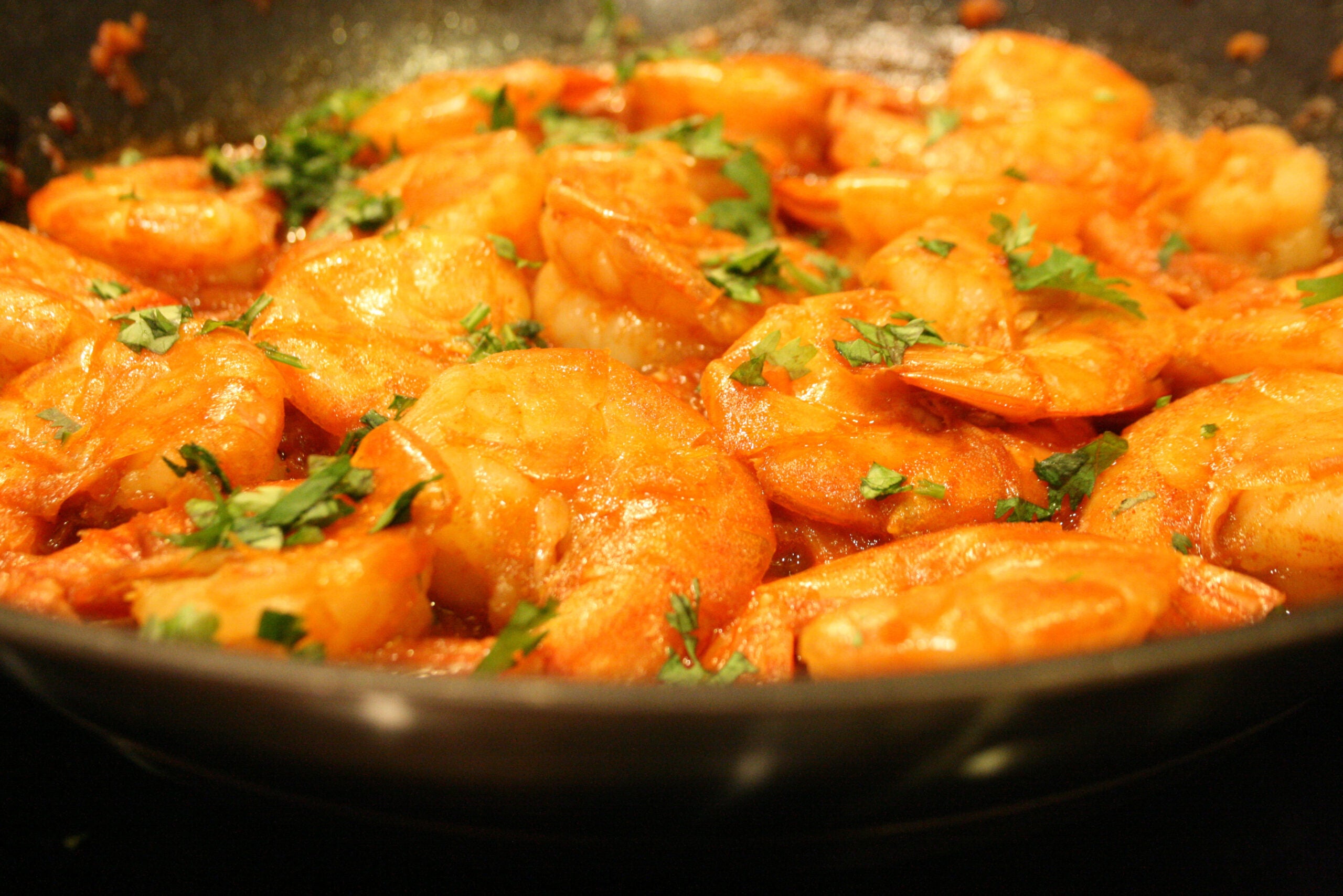 Smoked Paprika Shrimp with Avocado-Lime Dip from Homemade with Honey by Sue Doeden,