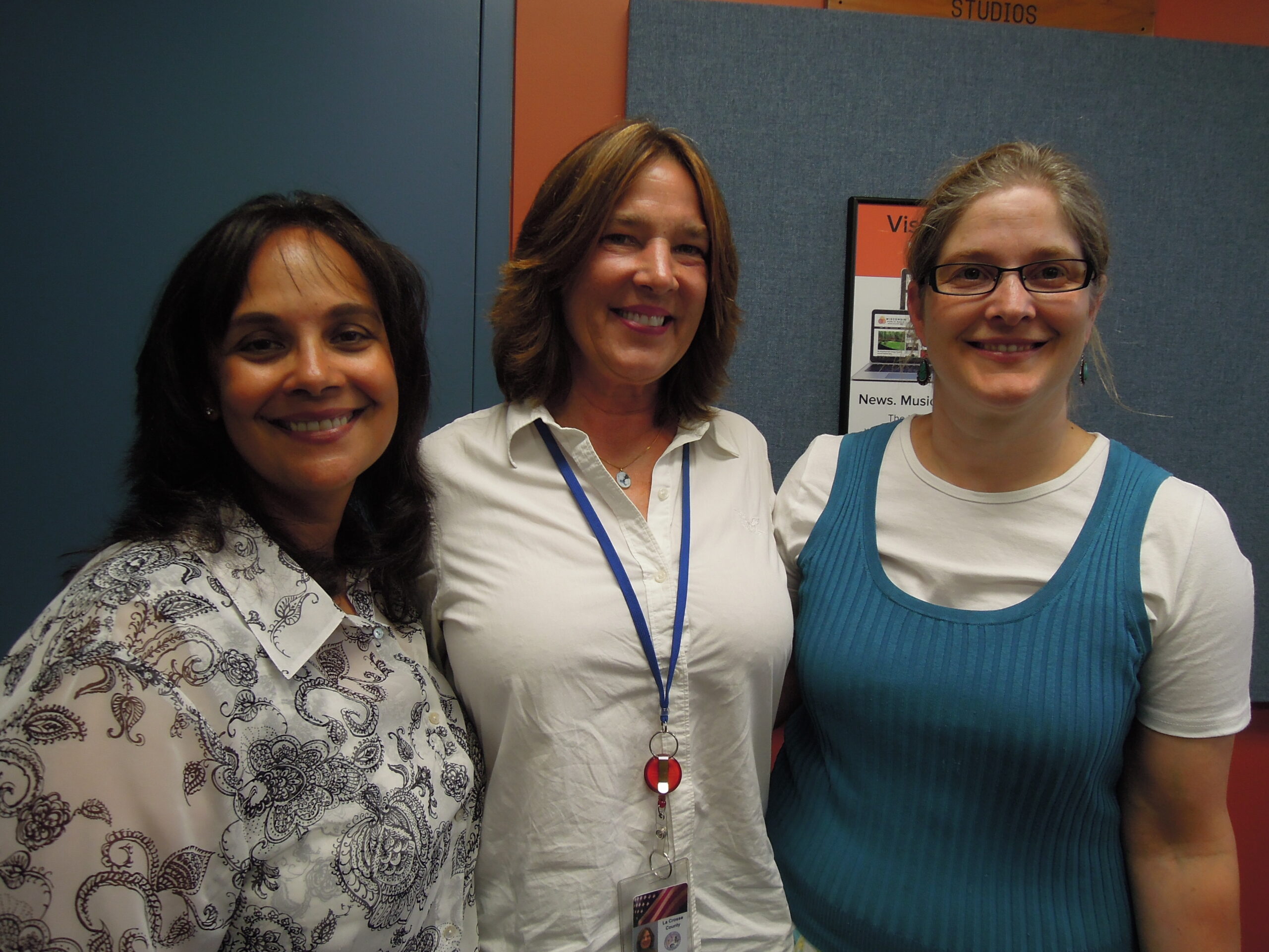 Judge Ramona Gonzalez, Becky Spanjers, and Jane Klekamp.