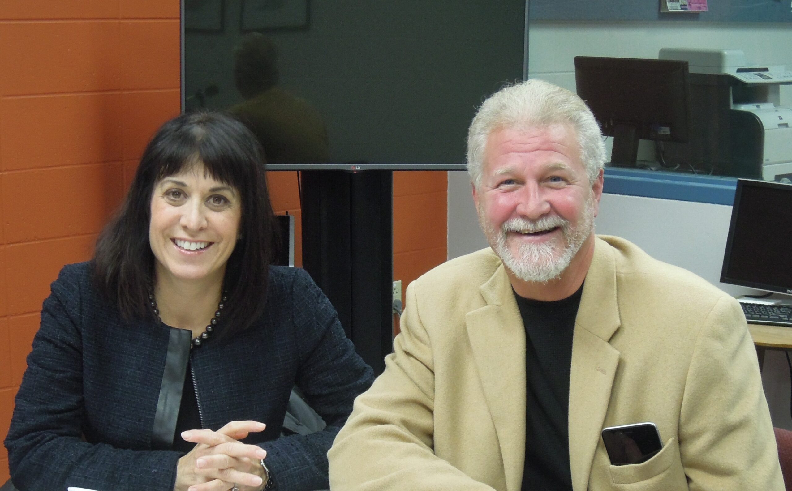 Dr. Lisa Herr and Terry Whipple