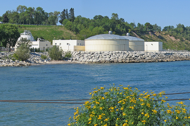 Port Washington sewer treatment plant