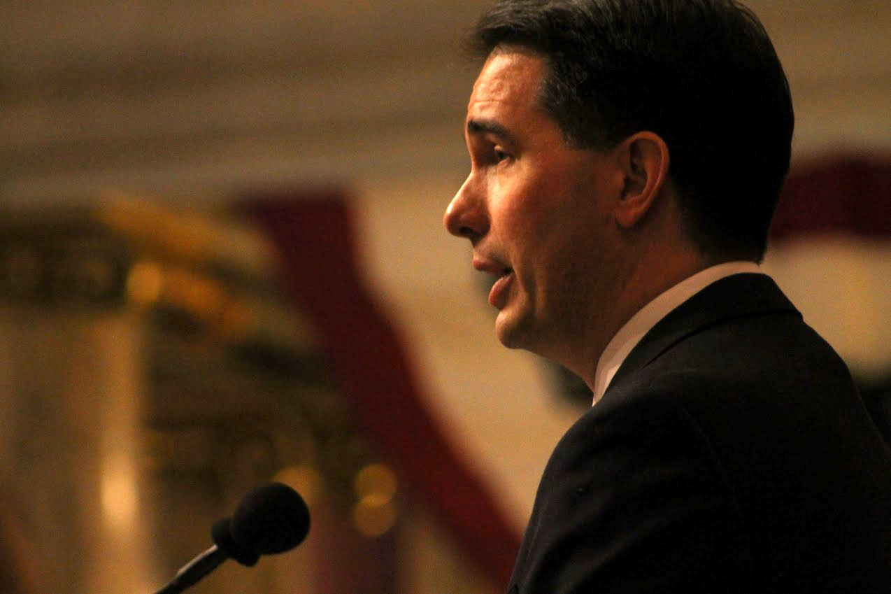 Walker Touts Higher Ed, Health Insurance Agenda During State Of The State