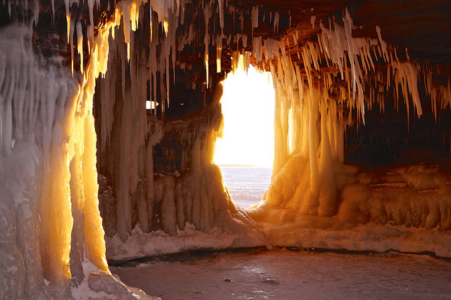 Apostle Islands ice cave