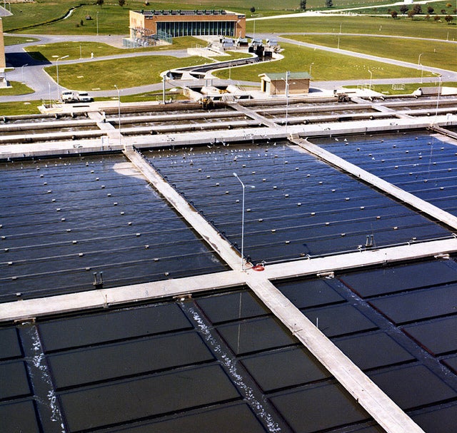 wastewater treatment plant