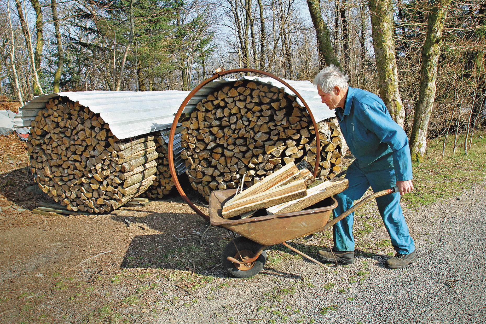 Author Explains How Norwegians Can Measure A Man By His Woodpile