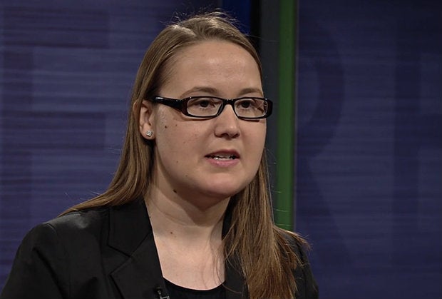 Katharine Broton of the Wisconsin HOPE Lab