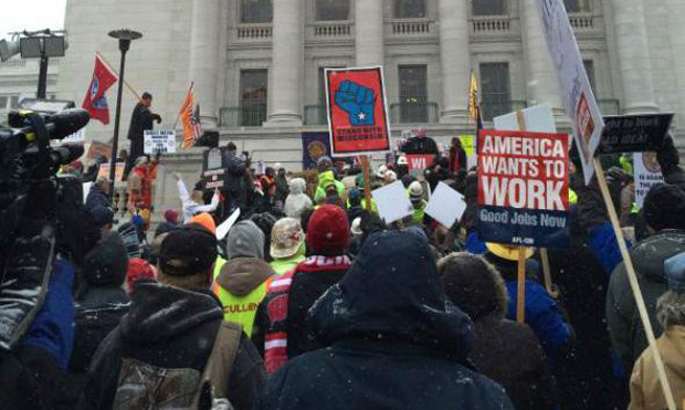Judge Strikes Down Wisconsin’s Right-To-Work Law