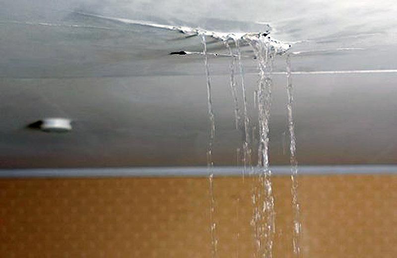 leaking ceiling