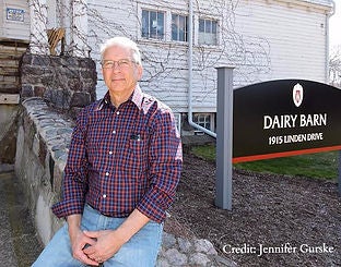 Peter Gottlieb by Dairy Barn