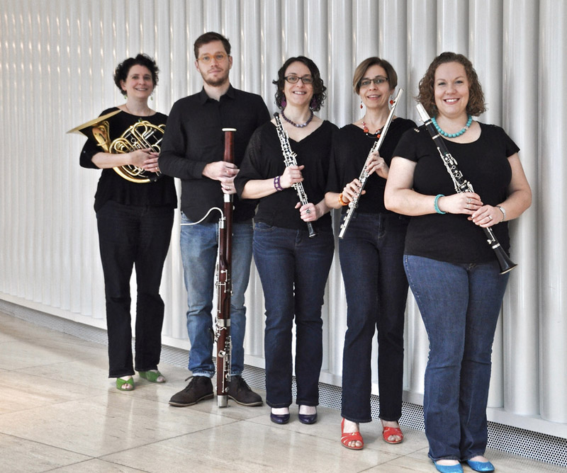 Photo of the Black Marigold Wind Quintet