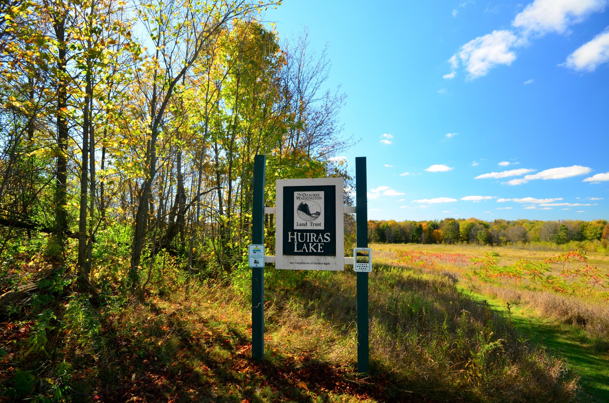 Ozaukee Land Trust Sign