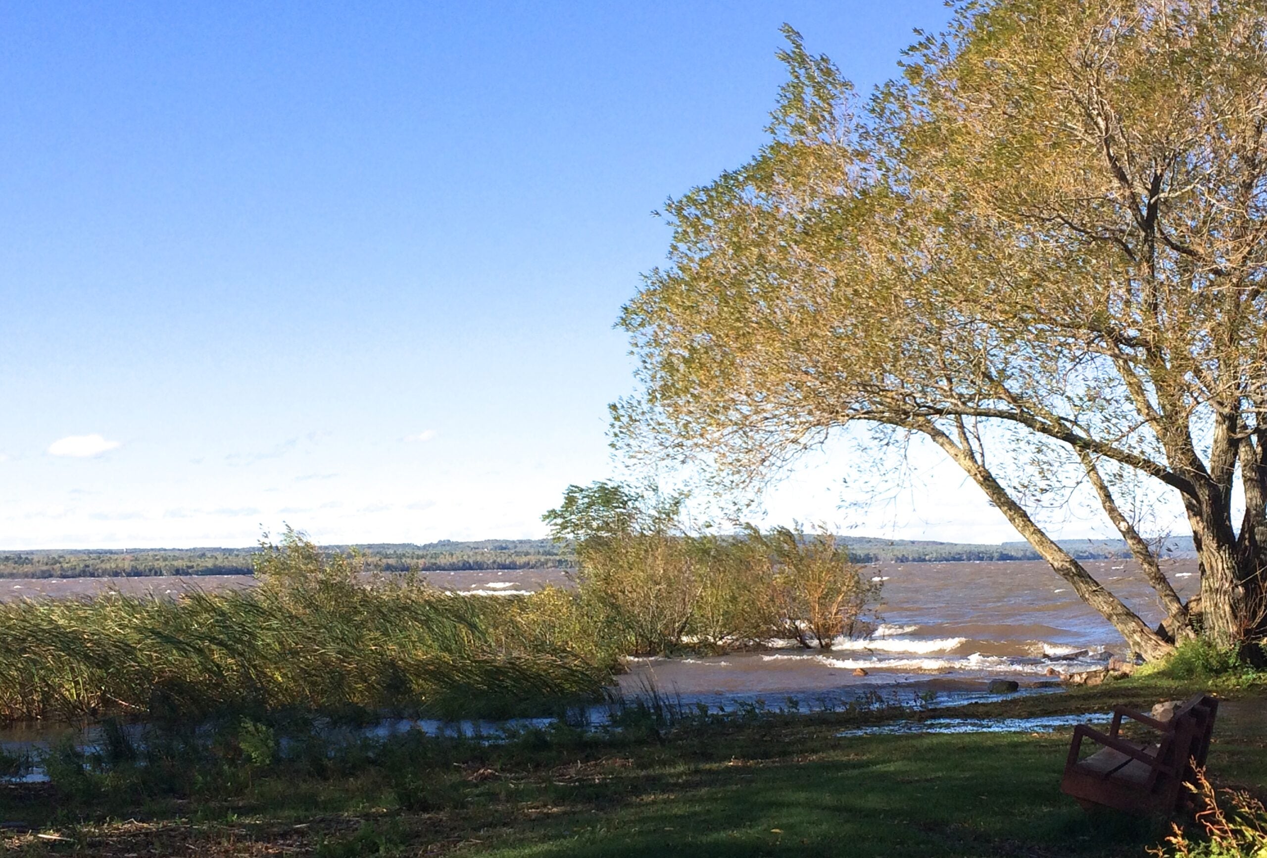 Chequamegon Bay in Ashland, Wisconsin