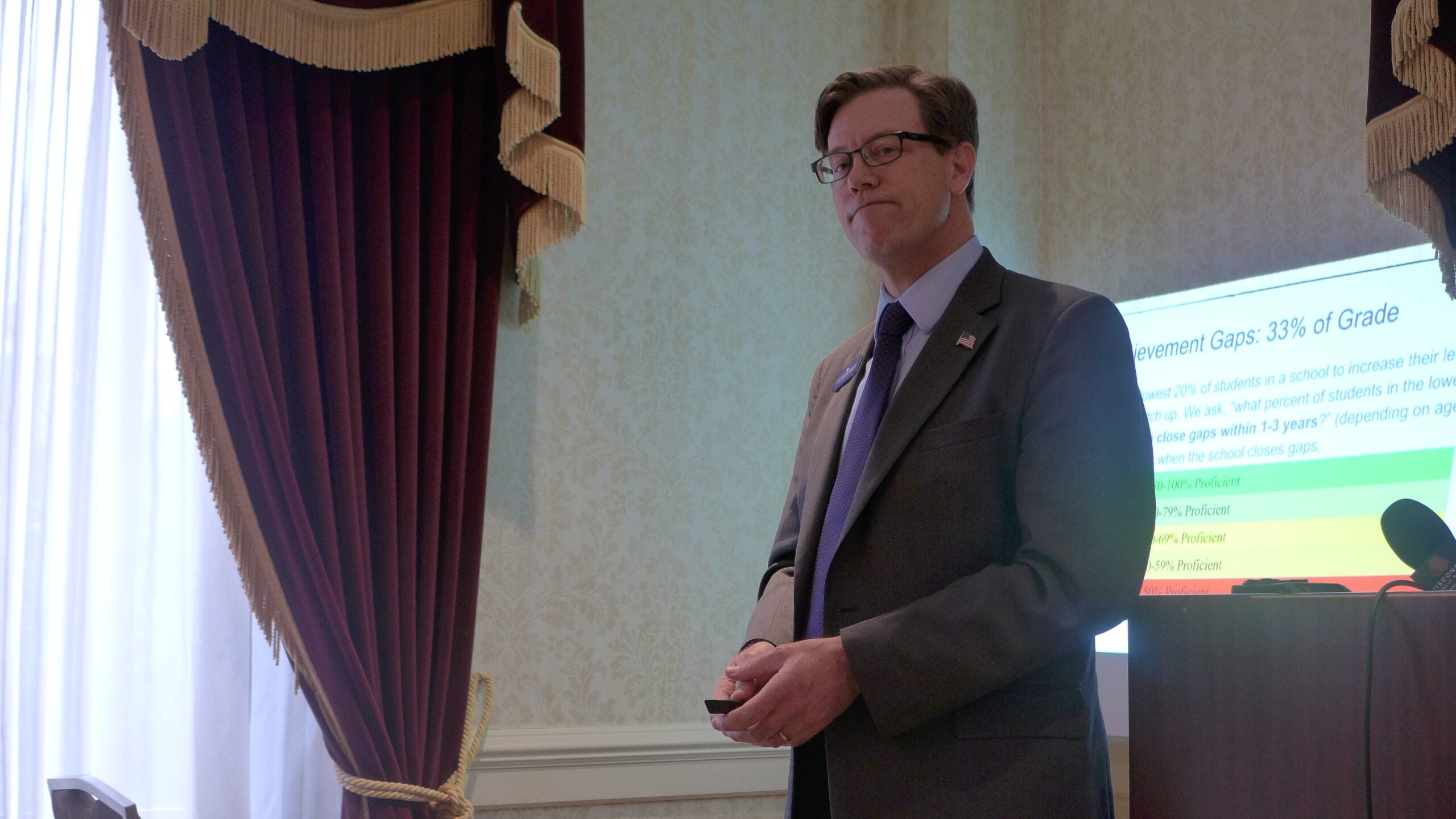 State Superintendent Candidate John Humphries Proposes His New School Report Card