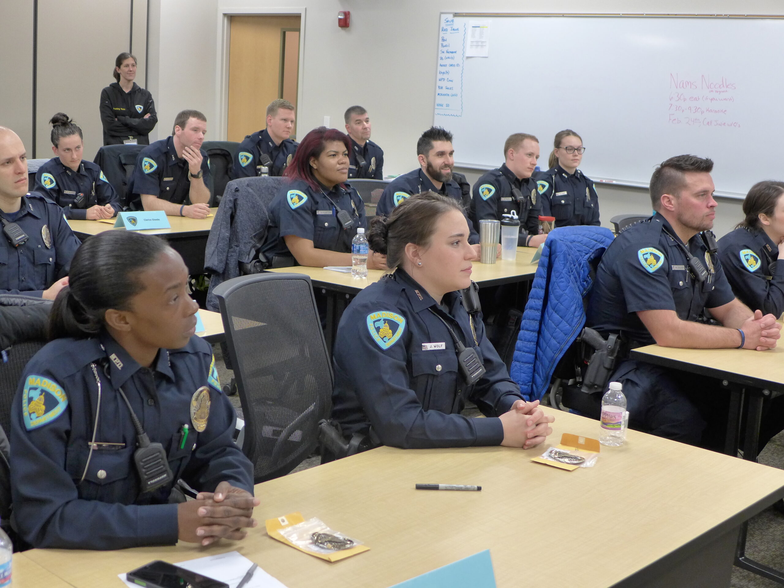 59th class of Madison Police Department recruits
