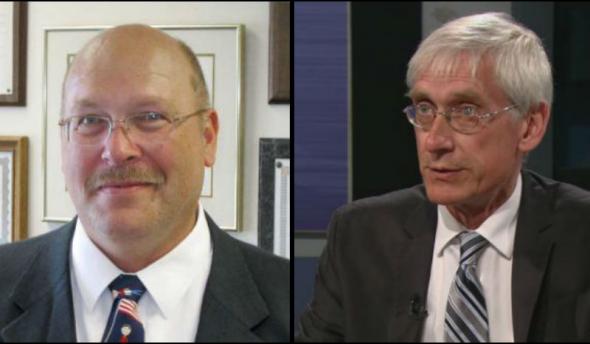 Lowell Holtz and Tony Evers