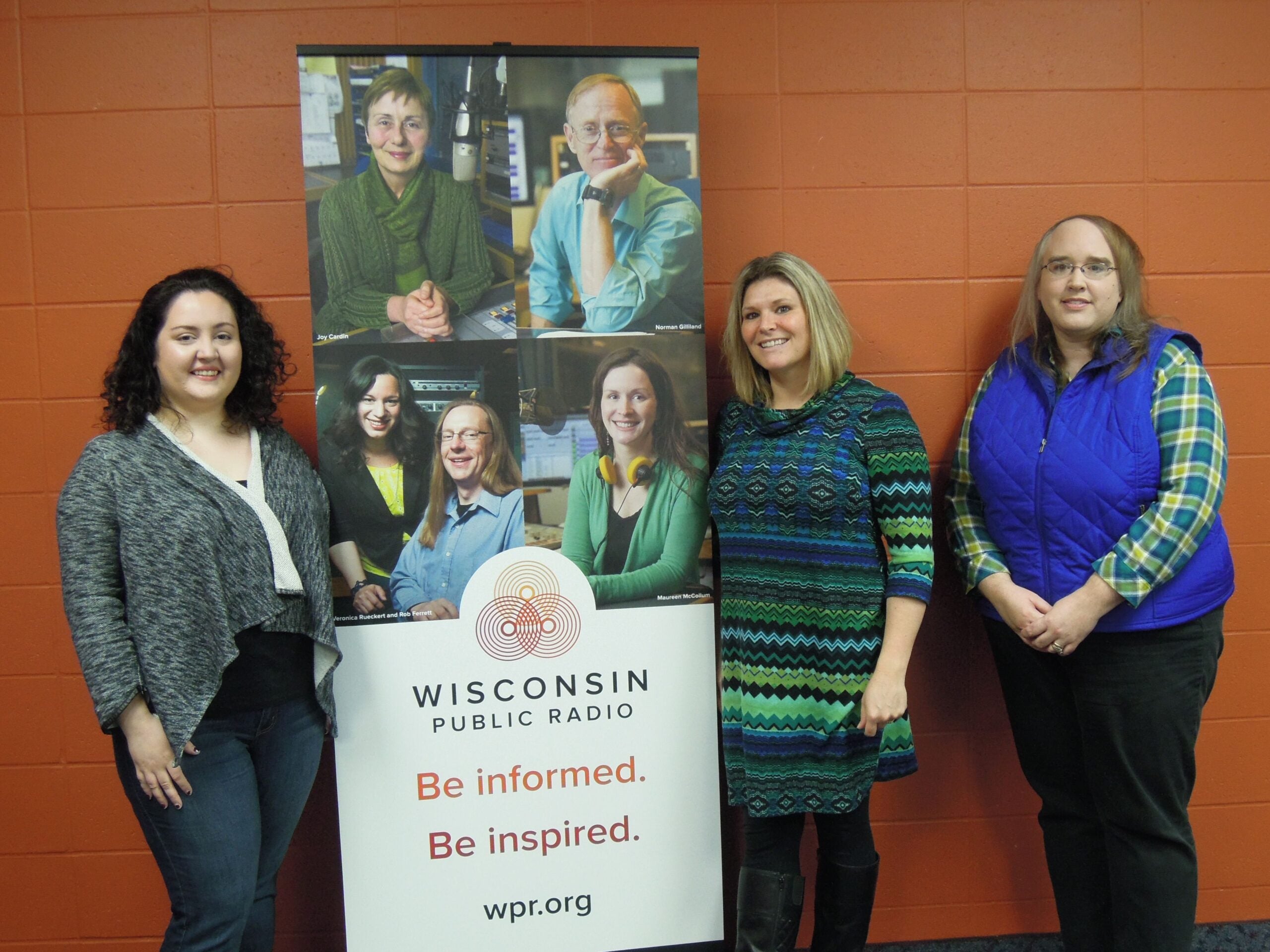 Liz Humrickhouse, Erin Foster and Trina Erickson