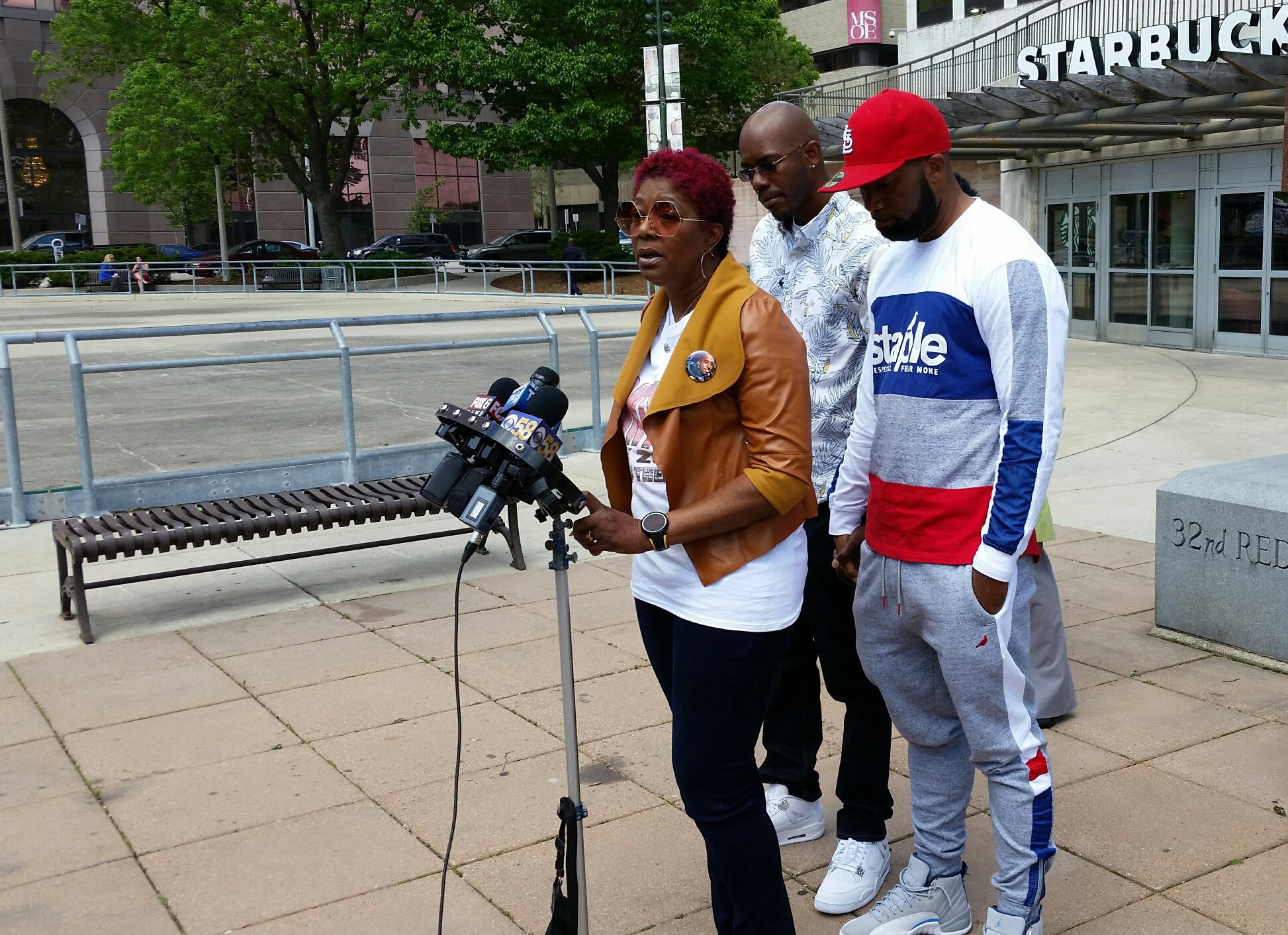 Dontre Hamilton's mother, Maria Hamilton