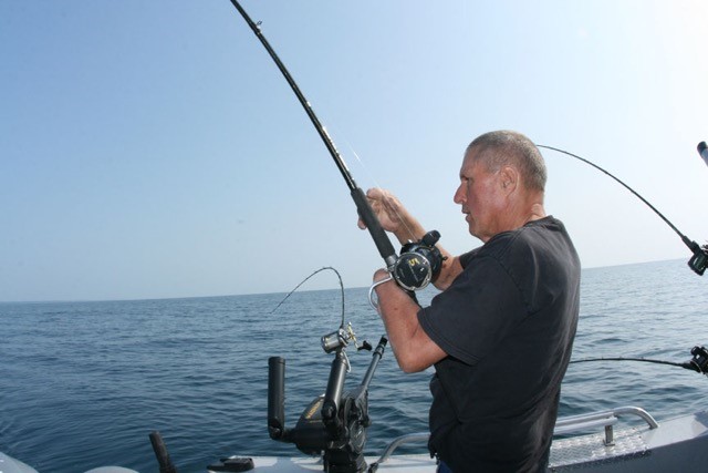 Terry Green fishing