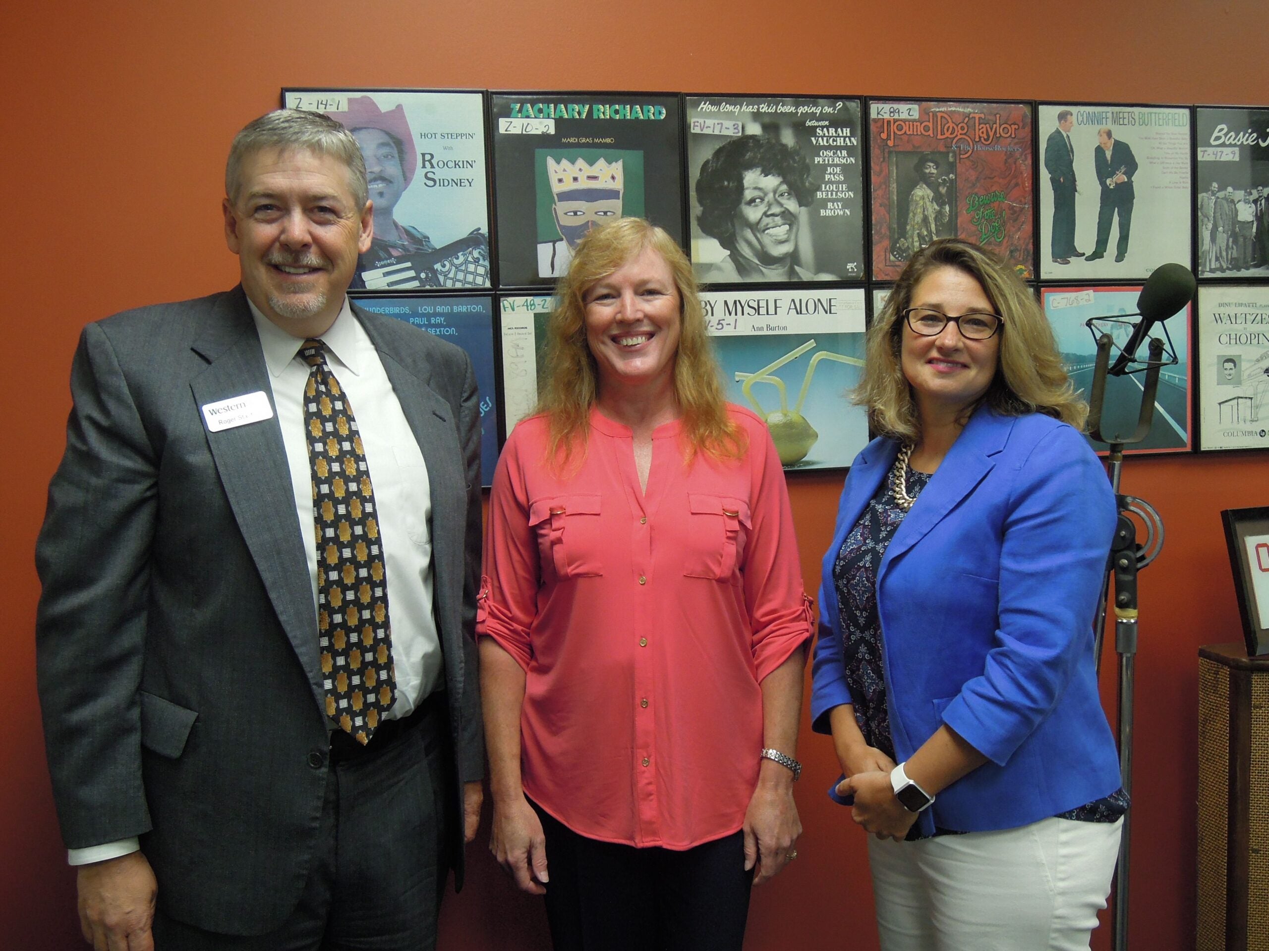 Roger Stanford, Kathleen Olson and Vicki Markussen