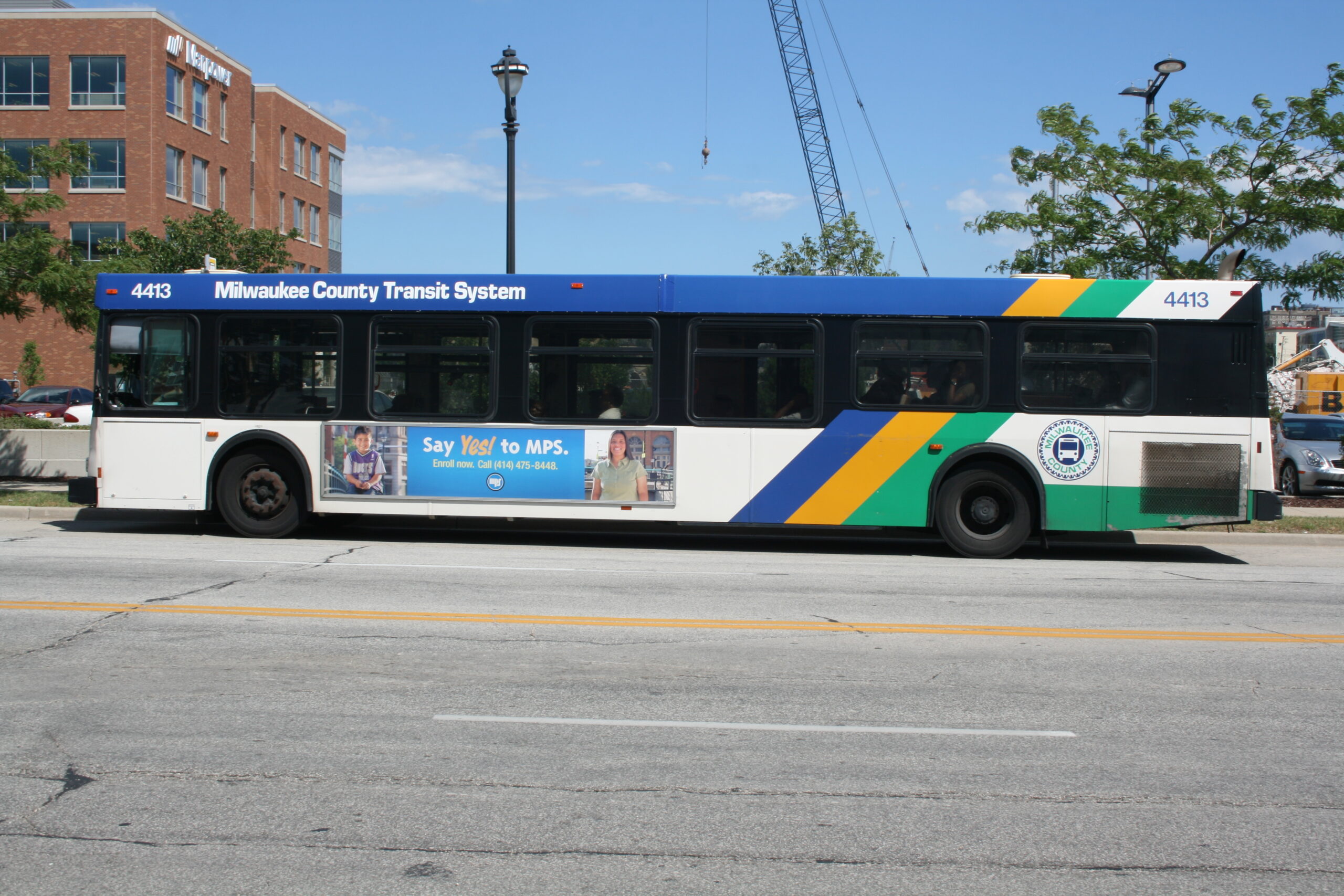 Milwaukee County Transit System bus