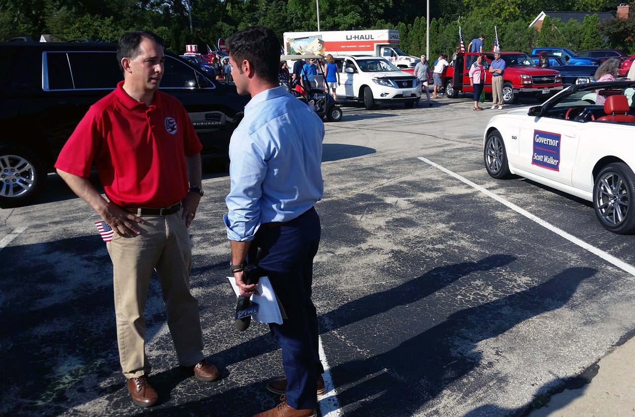 Walker Says He’d Consider Less Borrowing To Ease Road Budget Stalemate