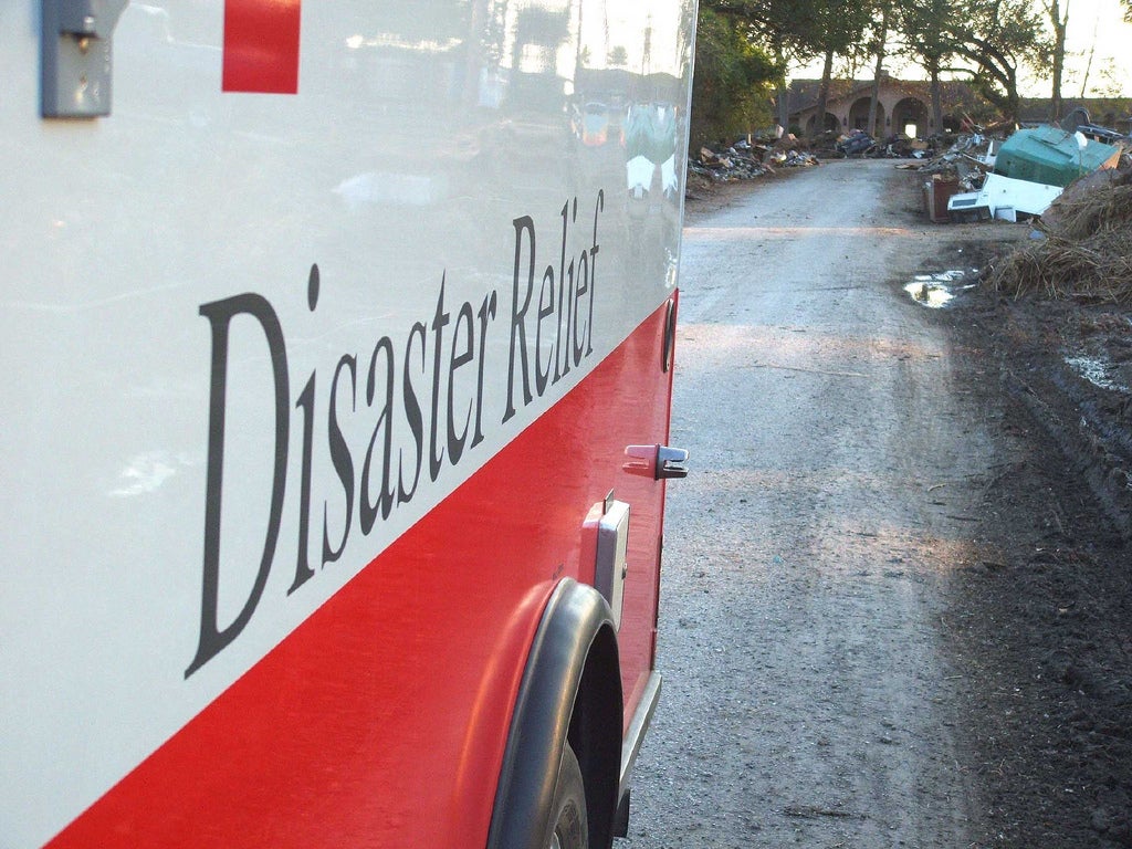 Disaster relief truck