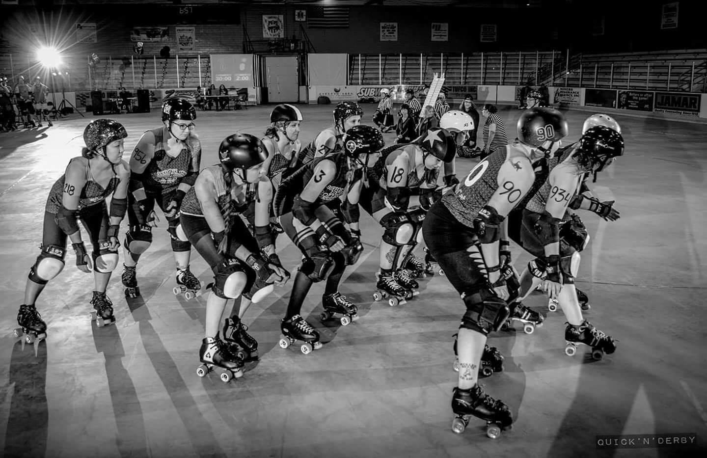 Harbor City Roller Dames Leave It On The Track