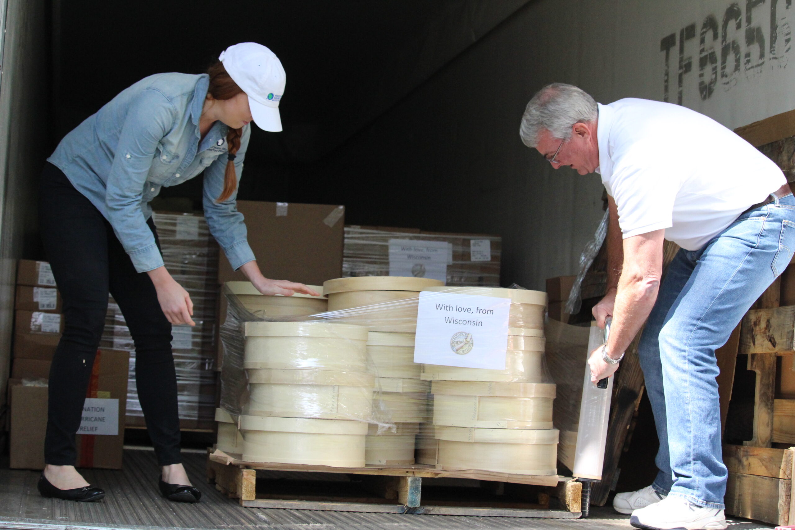 Wisconsin Companies Donate 17,000 Pounds Of Cheese To Houston Flood Victims
