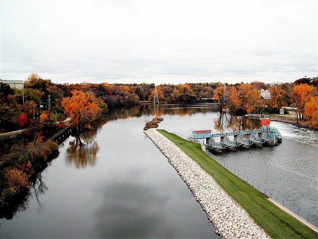 College Avenue bridge, Appleton, Wisconsin
