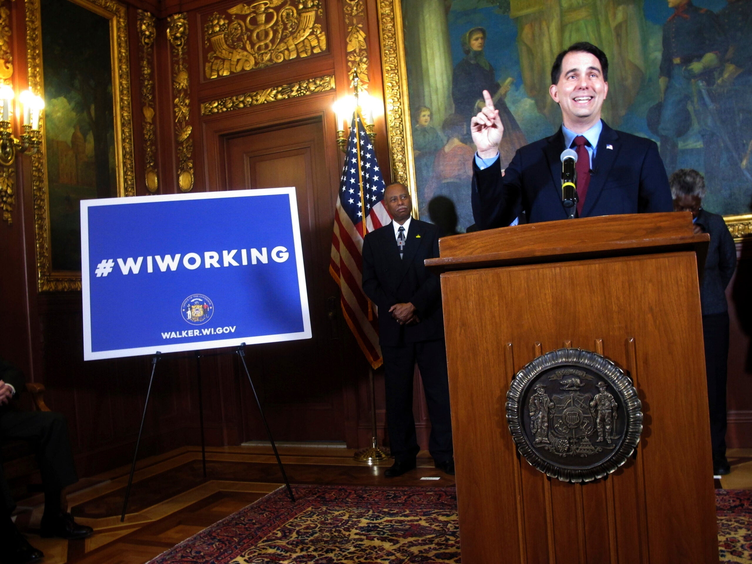 Gov. Scott Walker talks welfare reform