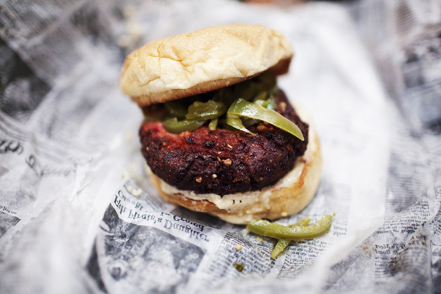 The Midwest Beet Burger