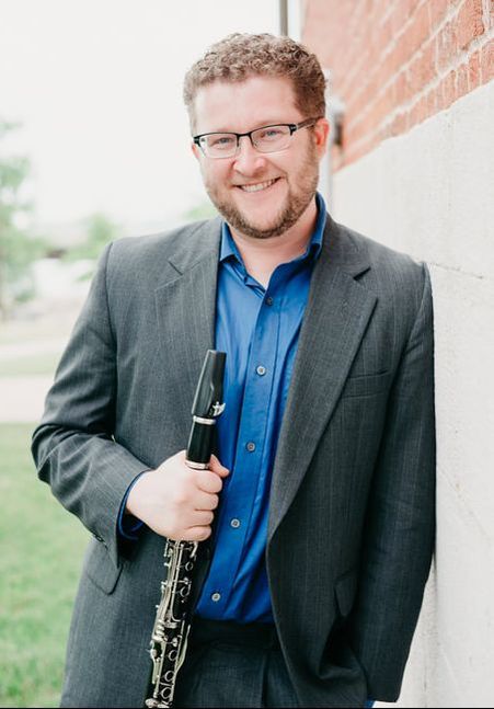 Photo of clarinetist Corey Mackey